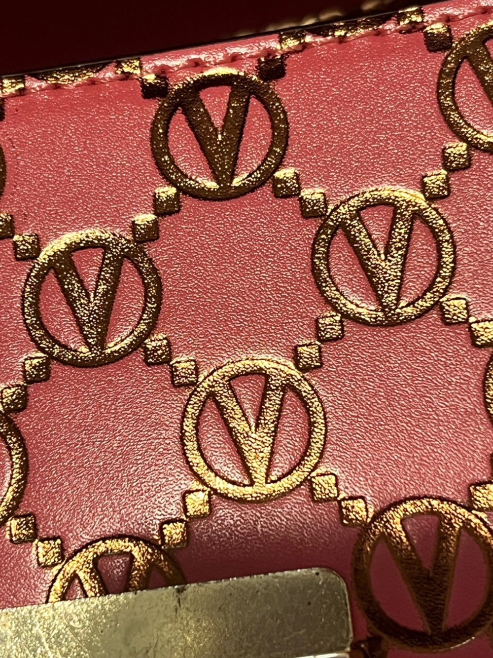 Valentino by Mario Valentino Bijou Monogram Leather Crossbody - Picture 5 of 16